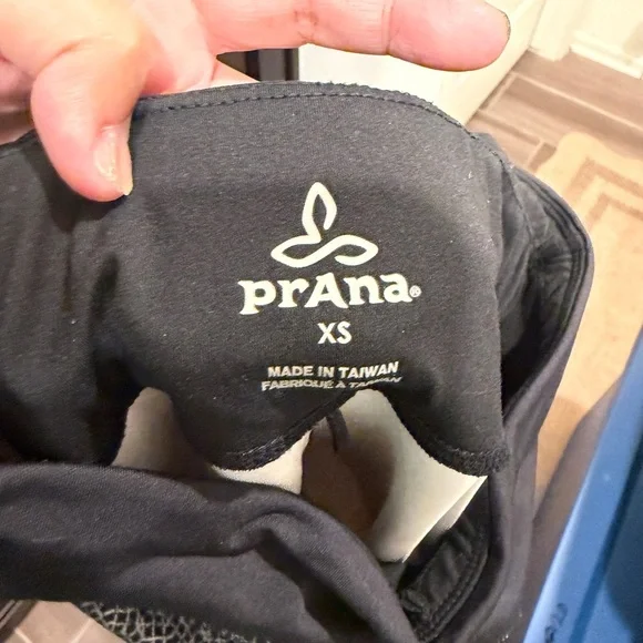 Prana Black Leggings,size XS - Picture 2 of 6